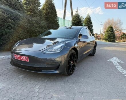 Синій Тесла Модель 3, об'ємом двигуна 0 л та пробігом 74 тис. км за 15900 $, фото 1 на Automoto.ua