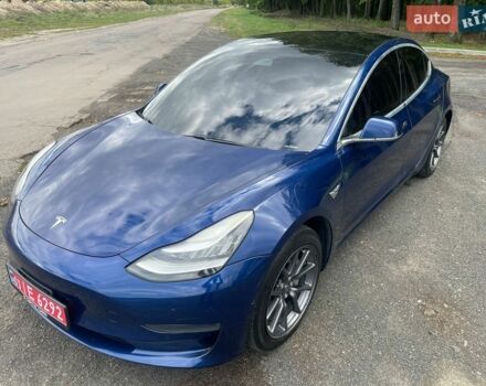 Синій Тесла Модель 3, об'ємом двигуна 0 л та пробігом 127 тис. км за 12899 $, фото 1 на Automoto.ua
