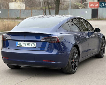 Синий Тесла Модель 3, объемом двигателя 0 л и пробегом 114 тыс. км за 19500 $, фото 3 на Automoto.ua