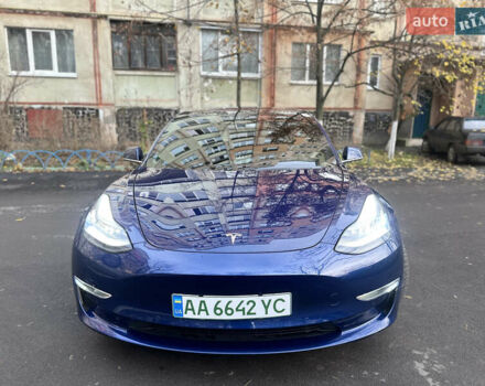 Синий Тесла Модель 3, объемом двигателя 0 л и пробегом 120 тыс. км за 17450 $, фото 2 на Automoto.ua
