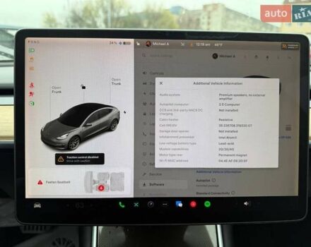 Синий Тесла Модель 3, объемом двигателя 0 л и пробегом 129 тыс. км за 12200 $, фото 24 на Automoto.ua