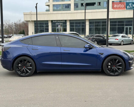 Синий Тесла Модель 3, объемом двигателя 0 л и пробегом 114 тыс. км за 19500 $, фото 7 на Automoto.ua