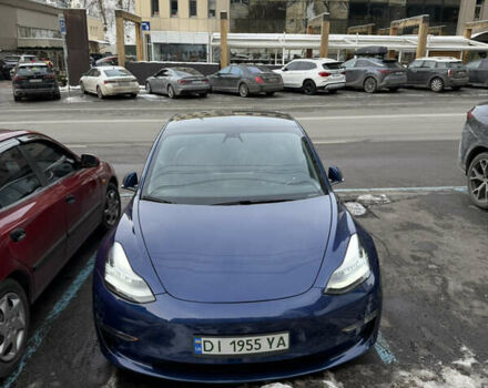 Синий Тесла Модель 3, объемом двигателя 0 л и пробегом 94 тыс. км за 21000 $, фото 1 на Automoto.ua