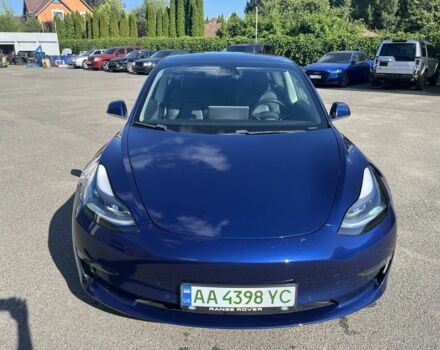 Синий Тесла Модель 3, объемом двигателя 0 л и пробегом 72 тыс. км за 16000 $, фото 1 на Automoto.ua