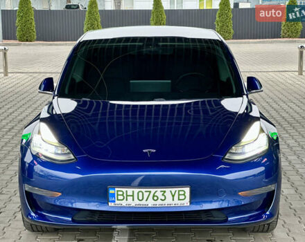 Синий Тесла Модель 3, объемом двигателя 0 л и пробегом 80 тыс. км за 15900 $, фото 3 на Automoto.ua