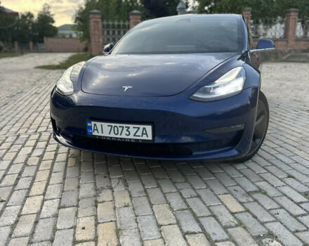 Синий Тесла Модель 3, объемом двигателя 0 л и пробегом 95 тыс. км за 17499 $, фото 5 на Automoto.ua