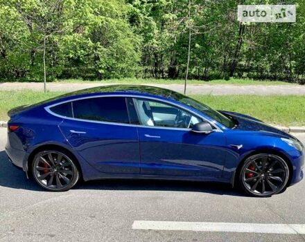 Синий Тесла Модель 3, объемом двигателя 0 л и пробегом 52 тыс. км за 33400 $, фото 34 на Automoto.ua