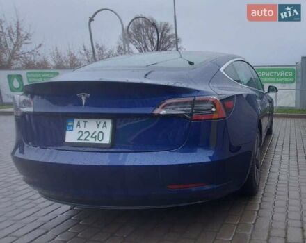 Синий Тесла Модель 3, объемом двигателя 0 л и пробегом 62 тыс. км за 20000 $, фото 2 на Automoto.ua