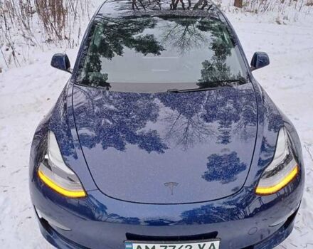 Синій Тесла Модель 3, об'ємом двигуна 0 л та пробігом 122 тис. км за 19800 $, фото 1 на Automoto.ua