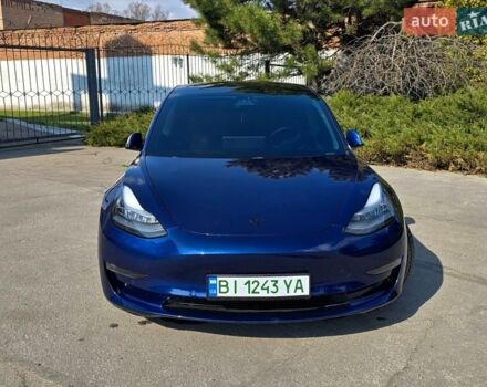 Синій Тесла Модель 3, об'ємом двигуна 0 л та пробігом 76 тис. км за 16700 $, фото 3 на Automoto.ua