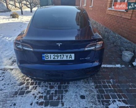 Синий Тесла Модель 3, объемом двигателя 0 л и пробегом 338 тыс. км за 15000 $, фото 2 на Automoto.ua
