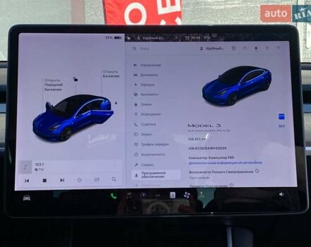 Синий Тесла Модель 3, объемом двигателя 0 л и пробегом 129 тыс. км за 17500 $, фото 19 на Automoto.ua