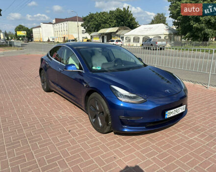 Синий Тесла Модель 3, объемом двигателя 0 л и пробегом 192 тыс. км за 18000 $, фото 1 на Automoto.ua
