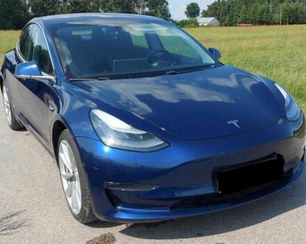 Синий Тесла Модель 3, объемом двигателя 0 л и пробегом 102 тыс. км за 12400 $, фото 1 на Automoto.ua