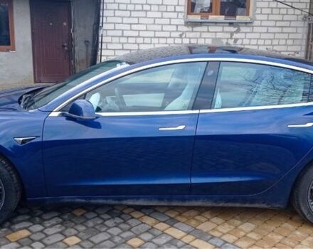 Синий Тесла Модель 3, объемом двигателя 0 л и пробегом 56 тыс. км за 15300 $, фото 4 на Automoto.ua