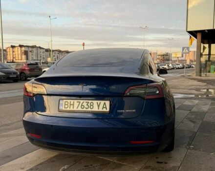 Синий Тесла Модель 3, объемом двигателя 0 л и пробегом 103 тыс. км за 19300 $, фото 6 на Automoto.ua