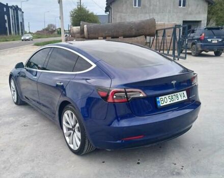 Синий Тесла Модель 3, объемом двигателя 0 л и пробегом 72 тыс. км за 18850 $, фото 5 на Automoto.ua