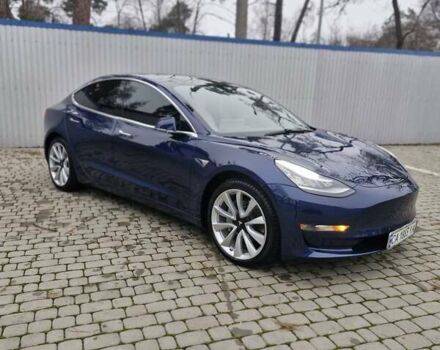 Синий Тесла Модель 3, объемом двигателя 0 л и пробегом 106 тыс. км за 18100 $, фото 4 на Automoto.ua