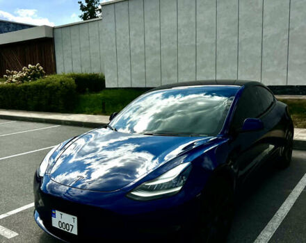 Синій Тесла Модель 3, об'ємом двигуна 0 л та пробігом 100 тис. км за 18500 $, фото 1 на Automoto.ua