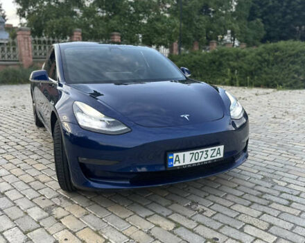 Синій Тесла Модель 3, об'ємом двигуна 0 л та пробігом 95 тис. км за 16750 $, фото 2 на Automoto.ua