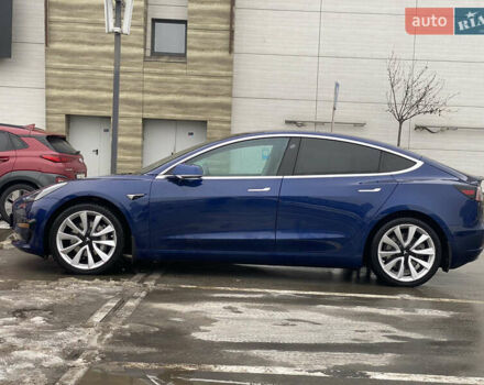 Синий Тесла Модель 3, объемом двигателя 0 л и пробегом 136 тыс. км за 14600 $, фото 3 на Automoto.ua