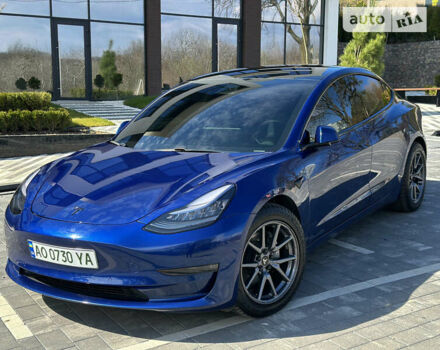 Синий Тесла Модель 3, объемом двигателя 0 л и пробегом 74 тыс. км за 23900 $, фото 35 на Automoto.ua
