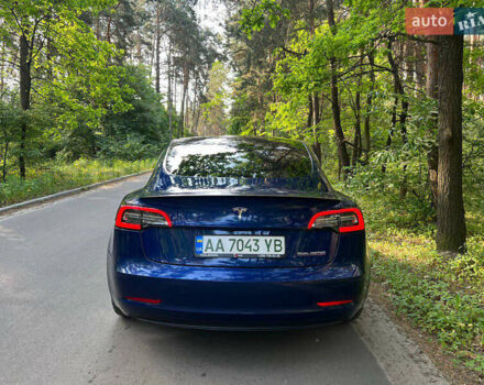Синий Тесла Модель 3, объемом двигателя 0 л и пробегом 82 тыс. км за 25000 $, фото 3 на Automoto.ua