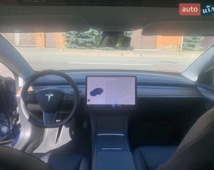 Синий Тесла Модель 3, объемом двигателя 0 л и пробегом 101 тыс. км за 20900 $, фото 13 на Automoto.ua