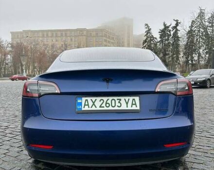 Синий Тесла Модель 3, объемом двигателя 0 л и пробегом 93 тыс. км за 20700 $, фото 6 на Automoto.ua