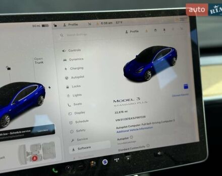 Синий Тесла Модель 3, объемом двигателя 0 л и пробегом 55 тыс. км за 13900 $, фото 14 на Automoto.ua
