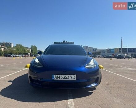 Синий Тесла Модель 3, объемом двигателя 0 л и пробегом 191 тыс. км за 16000 $, фото 6 на Automoto.ua