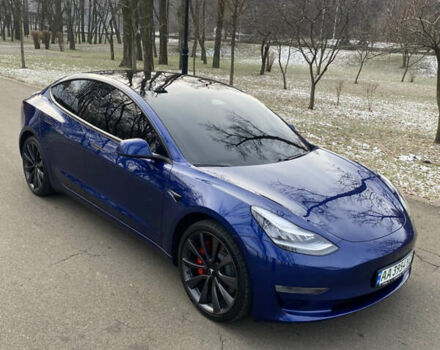 Синій Тесла Модель 3, об'ємом двигуна 0 л та пробігом 30 тис. км за 27700 $, фото 9 на Automoto.ua