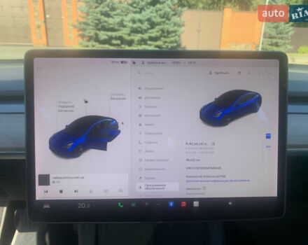 Синий Тесла Модель 3, объемом двигателя 0 л и пробегом 101 тыс. км за 20900 $, фото 14 на Automoto.ua