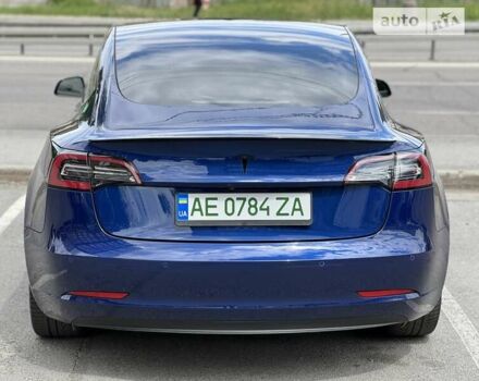 Синий Тесла Модель 3, объемом двигателя 0 л и пробегом 48 тыс. км за 24500 $, фото 6 на Automoto.ua