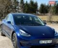 Синий Тесла Модель 3, объемом двигателя 0 л и пробегом 40 тыс. км за 16400 $, фото 1 на Automoto.ua