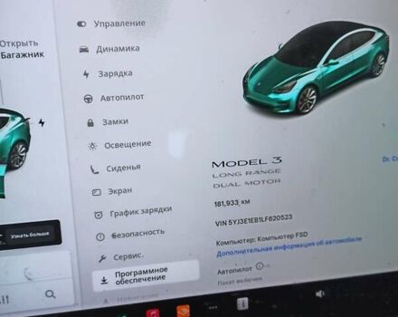 Синий Тесла Модель 3, объемом двигателя 0 л и пробегом 181 тыс. км за 11900 $, фото 7 на Automoto.ua