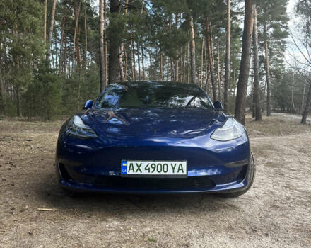 Синий Тесла Модель 3, объемом двигателя 0 л и пробегом 37 тыс. км за 23500 $, фото 8 на Automoto.ua