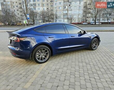Синий Тесла Модель 3, объемом двигателя 0 л и пробегом 82 тыс. км за 21700 $, фото 6 на Automoto.ua