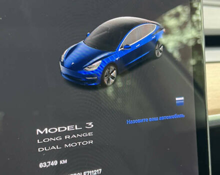 Синий Тесла Модель 3, объемом двигателя 0 л и пробегом 63 тыс. км за 21500 $, фото 16 на Automoto.ua