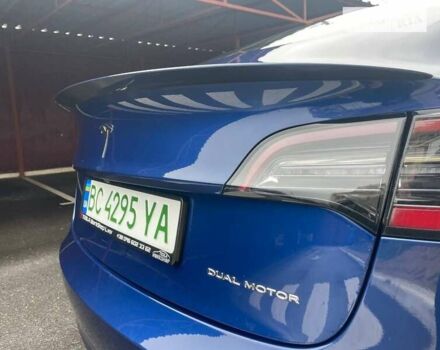 Синий Тесла Модель 3, объемом двигателя 0 л и пробегом 54 тыс. км за 28000 $, фото 7 на Automoto.ua
