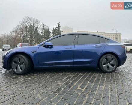 Синий Тесла Модель 3, объемом двигателя 0 л и пробегом 93 тыс. км за 20700 $, фото 2 на Automoto.ua