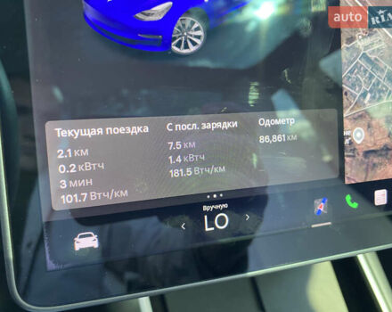 Синий Тесла Модель 3, объемом двигателя 0 л и пробегом 86 тыс. км за 18500 $, фото 14 на Automoto.ua
