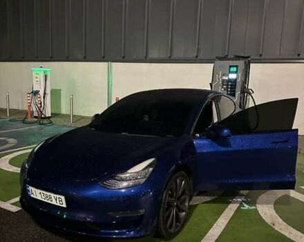 Синій Тесла Модель 3, об'ємом двигуна 0 л та пробігом 67 тис. км за 21500 $, фото 1 на Automoto.ua