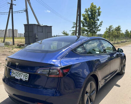 Синий Тесла Модель 3, объемом двигателя 0 л и пробегом 90 тыс. км за 17000 $, фото 3 на Automoto.ua