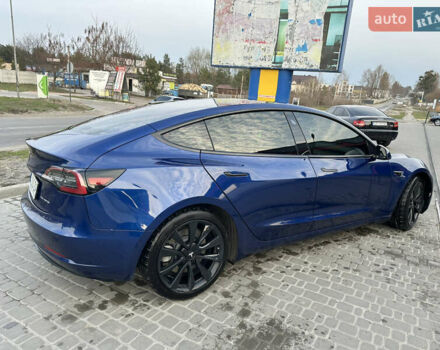 Синий Тесла Модель 3, объемом двигателя 0 л и пробегом 70 тыс. км за 18700 $, фото 2 на Automoto.ua