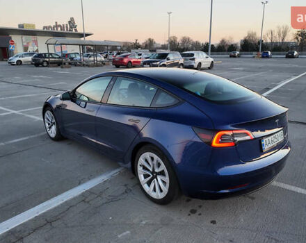 Синий Тесла Модель 3, объемом двигателя 0 л и пробегом 80 тыс. км за 23000 $, фото 1 на Automoto.ua