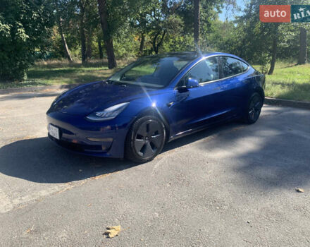 Синий Тесла Модель 3, объемом двигателя 0 л и пробегом 101 тыс. км за 20900 $, фото 6 на Automoto.ua