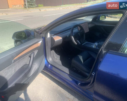 Синий Тесла Модель 3, объемом двигателя 0 л и пробегом 101 тыс. км за 20900 $, фото 10 на Automoto.ua