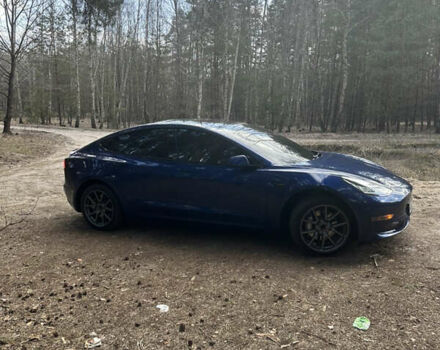 Синий Тесла Модель 3, объемом двигателя 0 л и пробегом 37 тыс. км за 23500 $, фото 2 на Automoto.ua