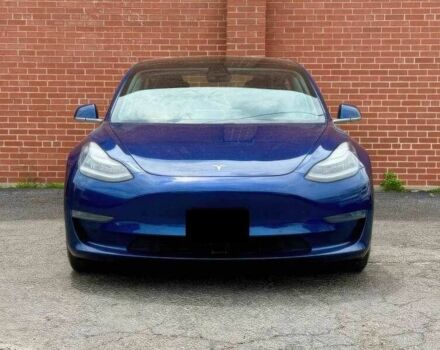 Синий Тесла Модель 3, объемом двигателя 0 л и пробегом 56 тыс. км за 13000 $, фото 1 на Automoto.ua